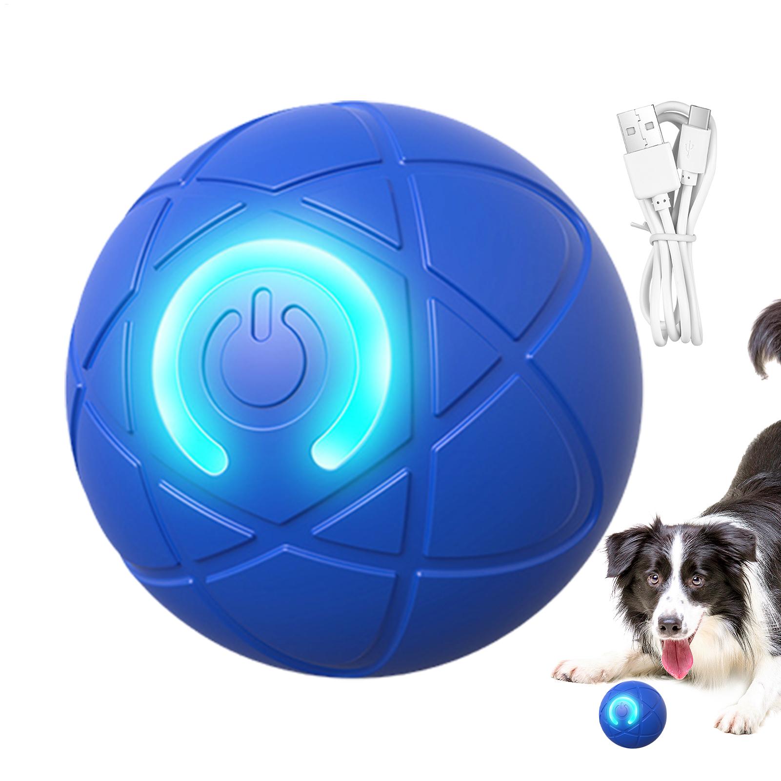Automatic Moving Dog Ball - Giocattoli Interattivi Intelligenti per Cani Masticatori