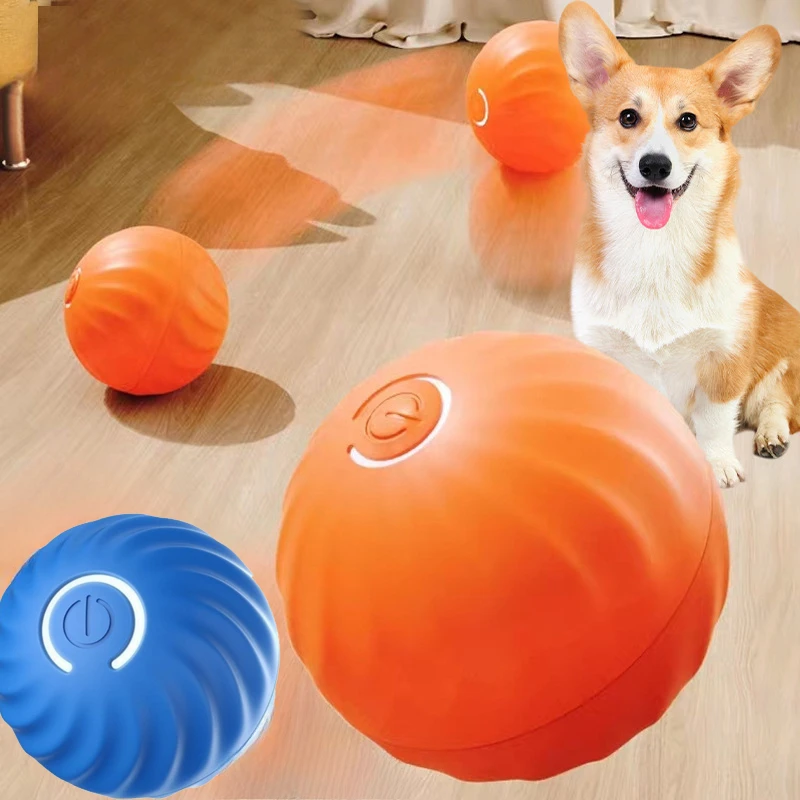 Automatic Moving Dog Ball - Palla giocattolo per animali domestici SS,