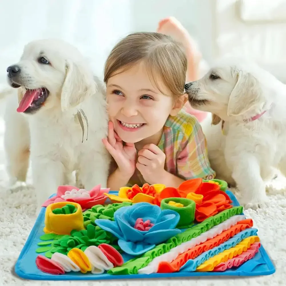 Snuffle Mat For Dogs - Giocattolo per l'addestramento olfattivo canino, Tappetino