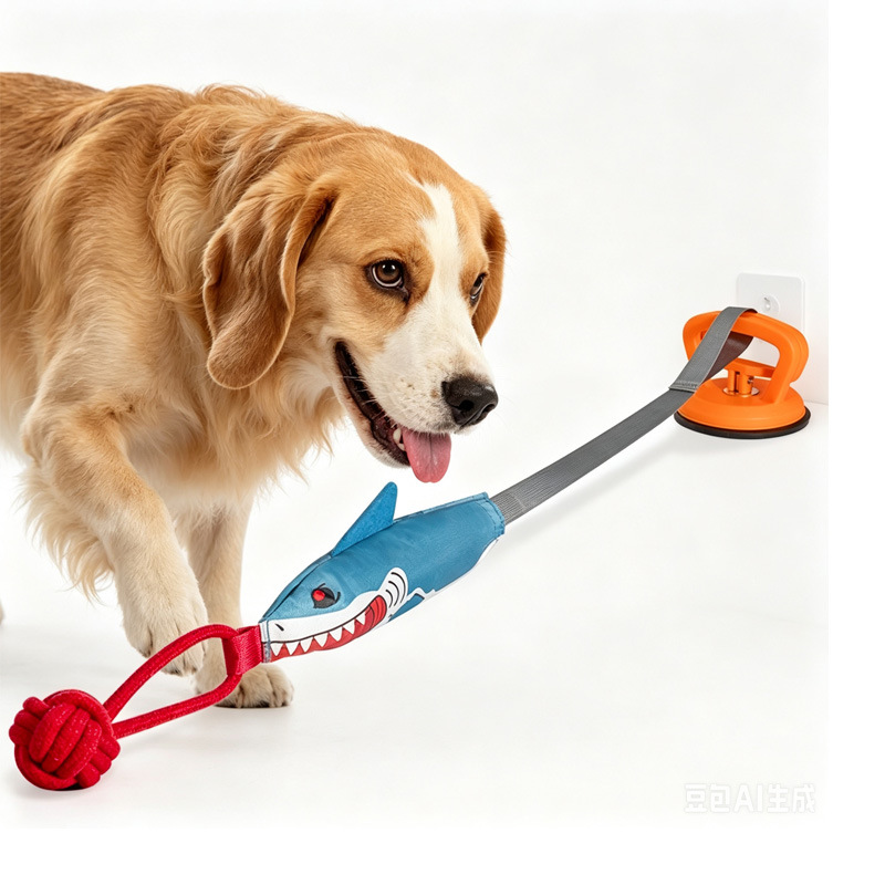 Giocattolo per cani con ventos - Suction Cup Dog Tug Toy recensione e prezzo