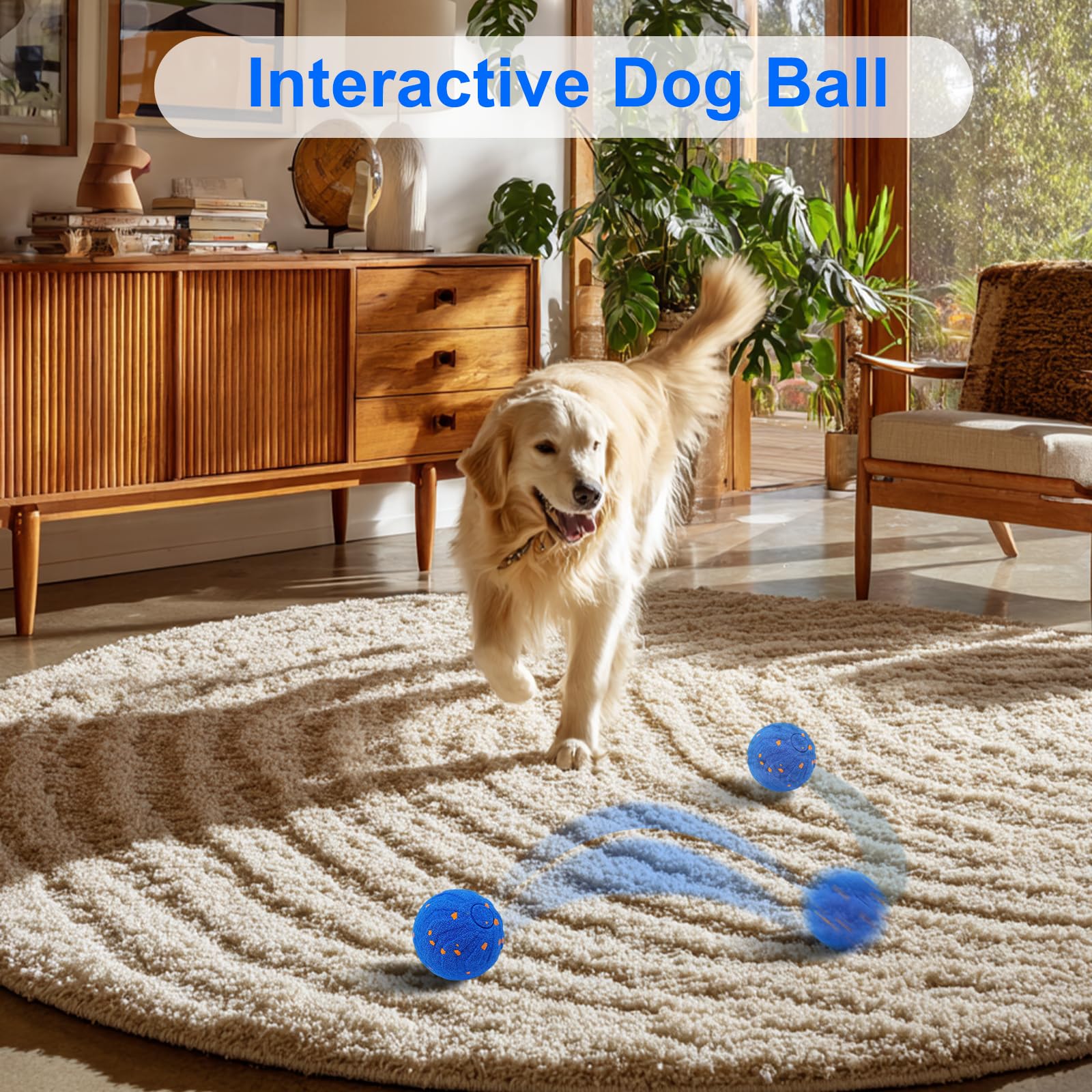 Palla interattiva per cani, gi - Automatic Moving Dog Ball recensione e prezzo