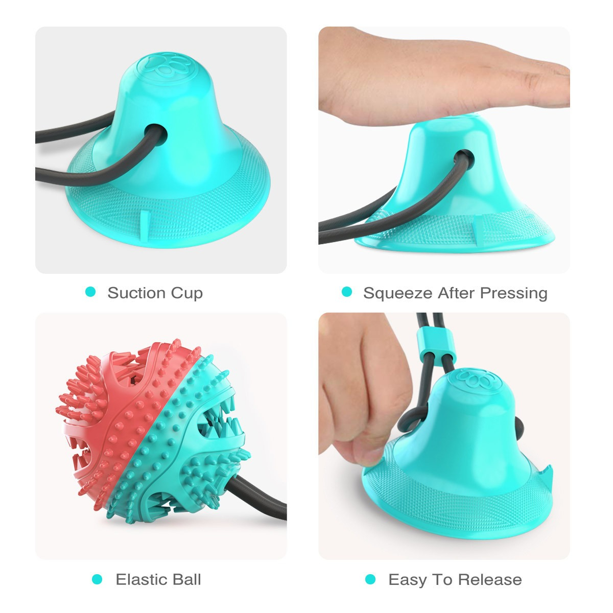 Giocattoli da masticare per ca - Rubber Treat Dispensing Dog Toy recensione e prezzo