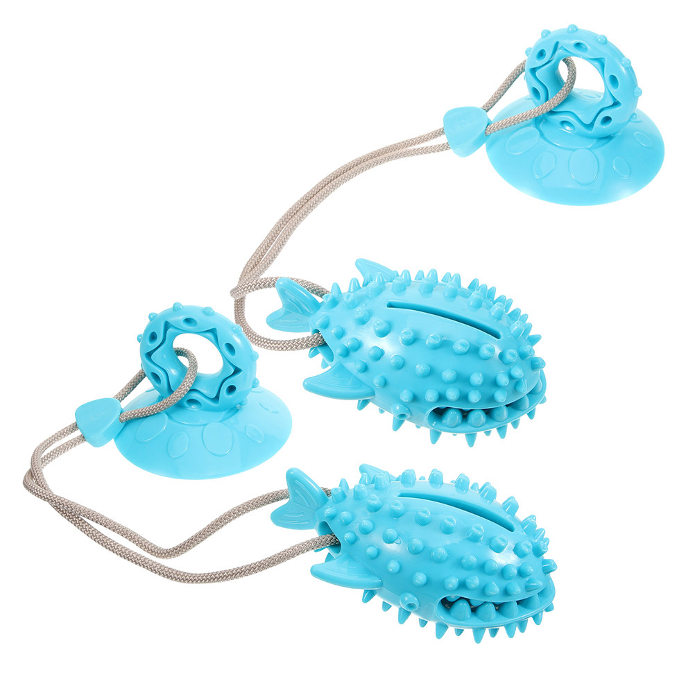 2 pezzi di giocattolo interatt - Suction Cup Dog Tug Toy recensione e prezzo