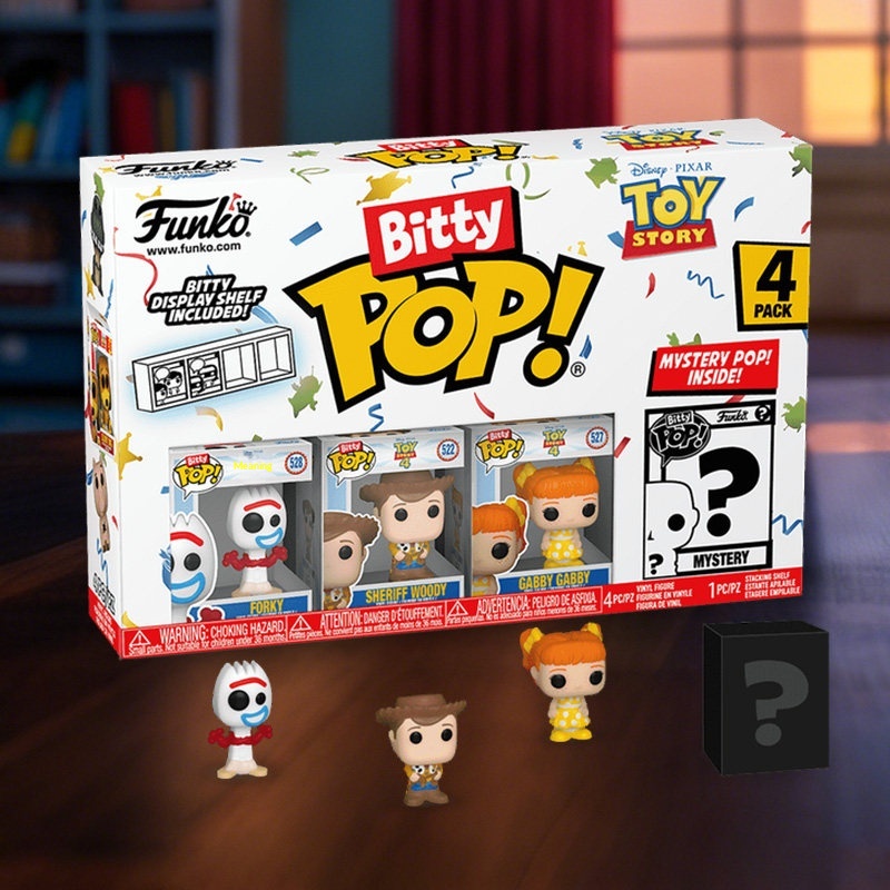 Funko Bitty Pop Toy Story Wood - Interactive Squeaky Plush Dog Toy recensione e prezzo