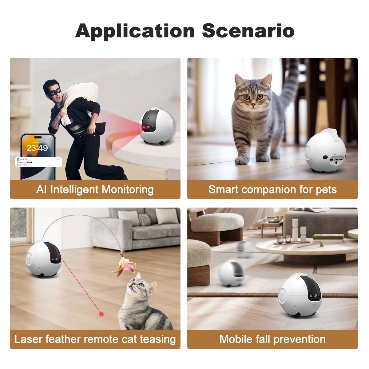 Telecamera robot per animali d - Dog Toys recensione e prezzo